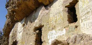The "windows" at the Ventanas archaeological site.