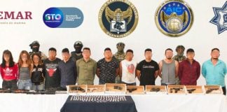 The 16 Guanajuato murder suspects.