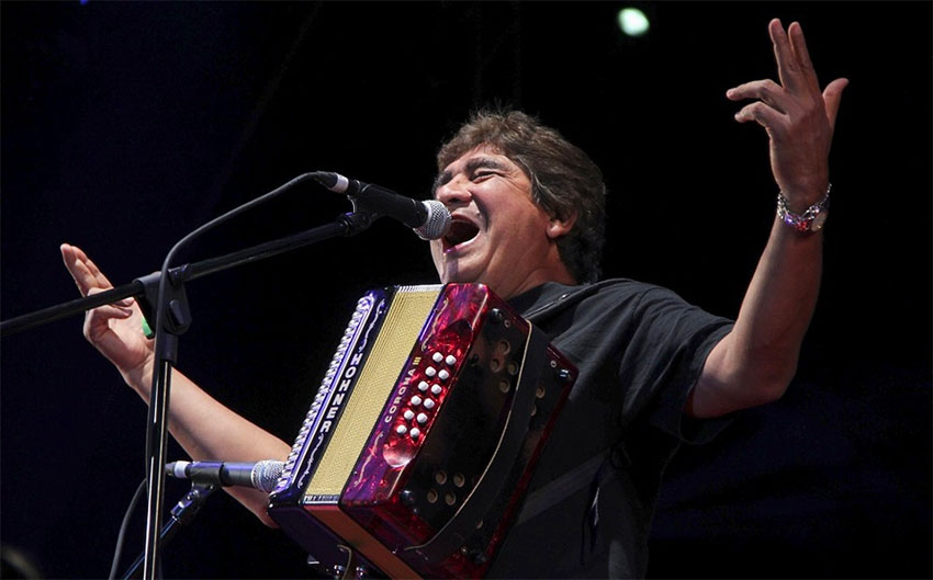 Music legend Celso Piña.