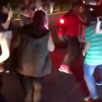 Dancing on the highway to La Chona.