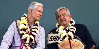 Del Mazo and López Obrador: a good relationship.