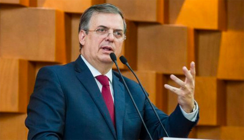 'Denounce racially-motivated violence every day and do it more:' Ebrard to Landau.