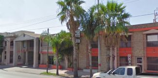 The Nuevo Laredo hotel where police were attacked.