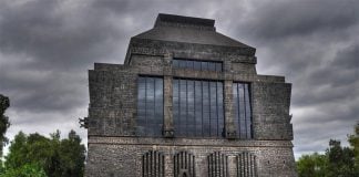 The Museo Anahuacalli, a project to which architect Juan O'Gorman contributed.