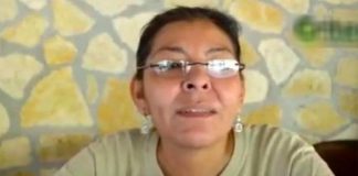 Biologist Nora López.