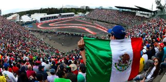 Last year's Formula 1 race in Mexico City.