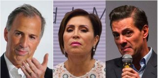 Robles is in jail awaiting trial. Could Meade, left, or Peña Nieto be next?