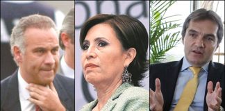 Collado, Robles and Ahumado: the three go back.