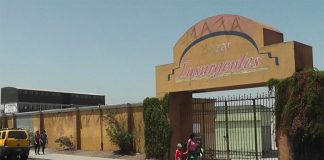 Location of new shelter for migrants awaiting US asylum.