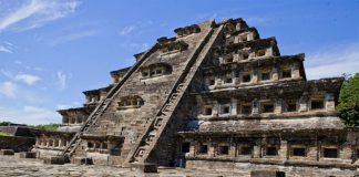 The Tajín archaeological site in Veracruz.
