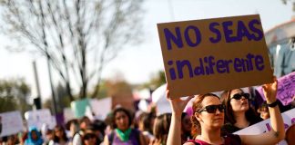 In February, thousands of women marched in Mexico City to demand that President López Obrador do more to keep women safe.