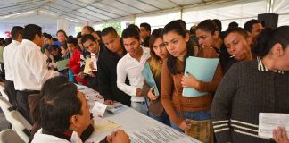 Nearly one million youths are reported to have signed up for the employment program.