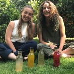 Kombucha makers Pesqueira, left, and Diaz of Tío Scoby.