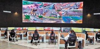 The new security center caught a kidnapping in process.