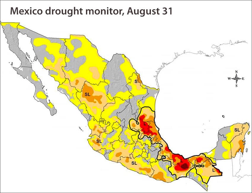 drought map