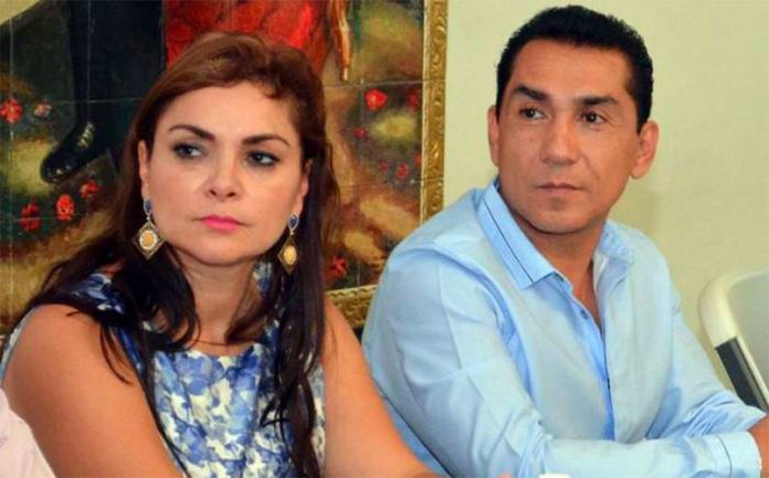 The former mayor of Iguala and his wife prior to their arrest in 2014.