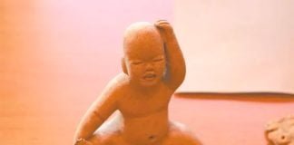 A historical object recovered after it was stolen.