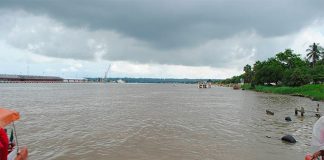 The Pánuco river, where there are concerns about pollution.