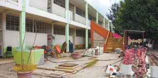 Businesses contracted to repair schools have abandoned the projects and in some cases have disappeared.