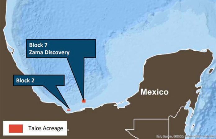 The Zama discovery in the Gulf of Mexico.