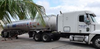 More gasoline is being shipped to Mexico by road.