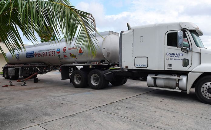 More gasoline is being shipped to Mexico by road.