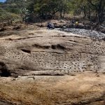 Little bowls were carved into the rock of a Jalisco riverbed at least 800 years ago.