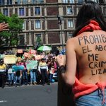 A faceoff between abortion supporters and opponents.