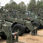 The military's heavy machinery may soon be put to work.