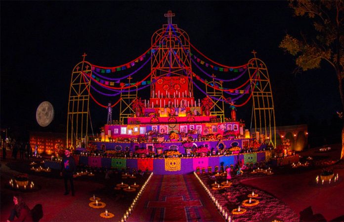The Day of the Dead theme park opens this week.