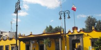 Casa de Cortés, a historic site in Coyoacán.