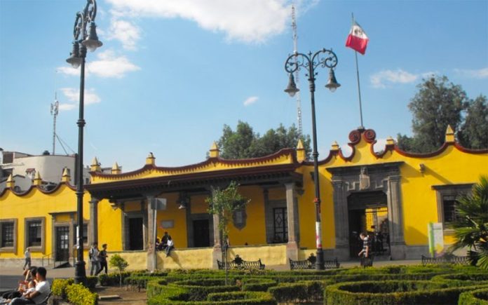 Casa de Cortés, a historic site in Coyoacán.