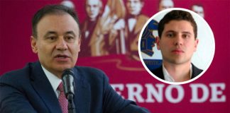 Durazo: 'view reports with skepticism; inset: Iván Archivaldo Guzmán.