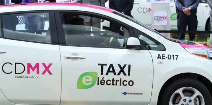 Mexico City leads the states in electric vehicle sales.