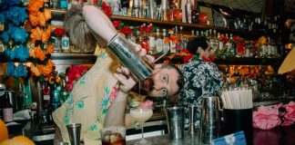 Bartender at work at Limantour, No. 10 in the word.