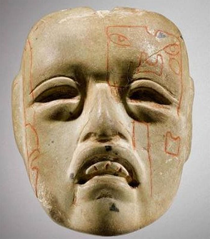 Olmeca mask that sold for US $181,000.