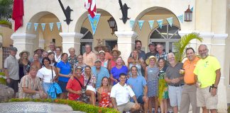 Sailors in last year's Panama Posse.