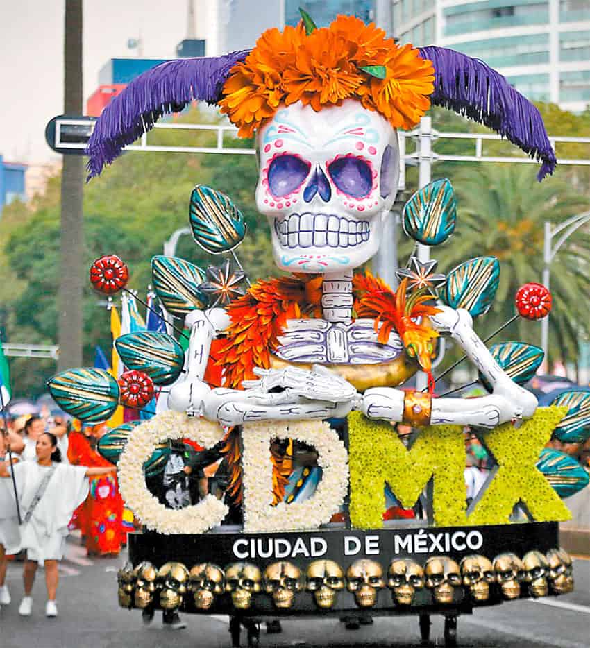 Day of the Dead comes alive in the capital on Sunday.