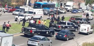 Scene of Thursday's shooting in San Miguel.