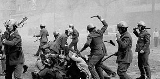 Armed forces attacked civilians during a 1968 protest against the Mexico City Olympics.
