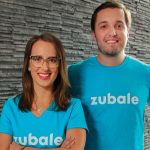 Zubale founders Allison Campbell and Sebastian Monroy.