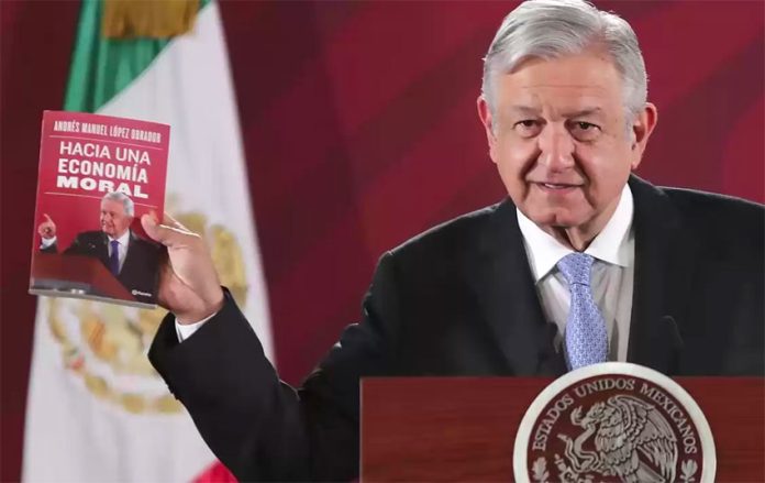 AMLO and his latest book, an answer to neoliberalism.