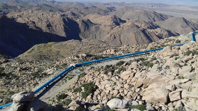 The Colorado River-Tijuana aqueduct: not enough water.