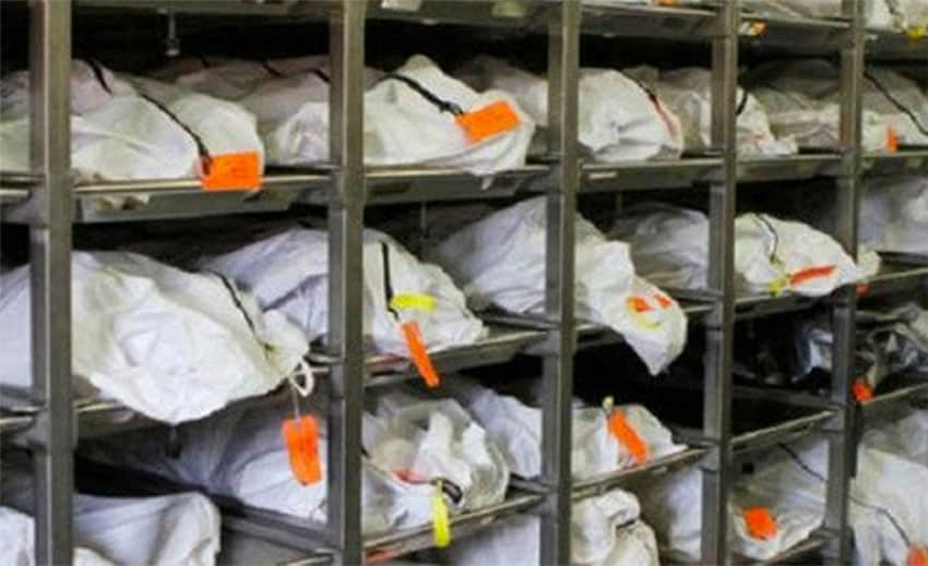 contain more than 30,000 unidentified, unclaimed bodies