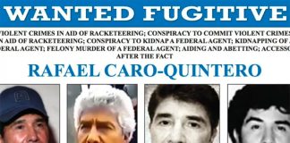 Caro Quintero has been a wanted man since he was released in 2013.