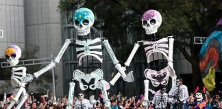 day of the dead skeletons