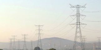 electrical transmission towers