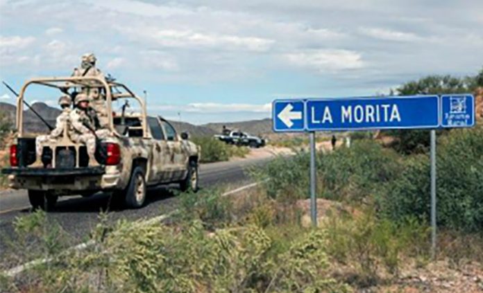 National Guard patrol in northern Mexico.
