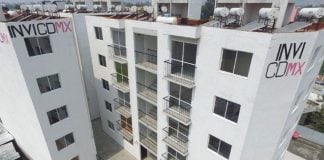 Social housing in Mexico City.