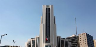 The National Lottery's headquarters in Mexico City.